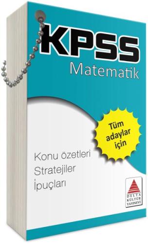 Delta Kültür KPSS Matematik Strateji Kartları %18 indirimli Sami Kaya