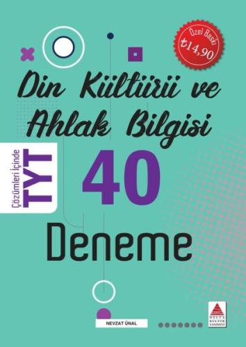 Delta Kültür TYT Din Kültürü ve Ahlak Bilgisi 40 Deneme(Yeni) %18 indi