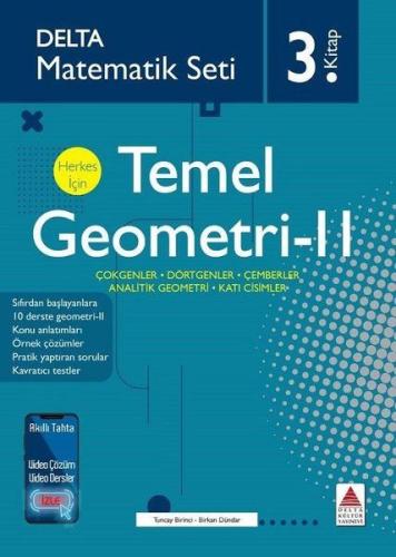 Delta Matematik Seti 3.Kitap - Herkes İçin Temel Geometri 2 %18 indiri