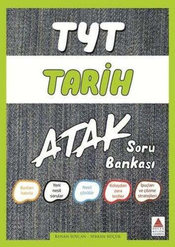 Delta TYT Tarih Atak Soru Bankası (Yeni) %18 indirimli Kenan Soycan Se