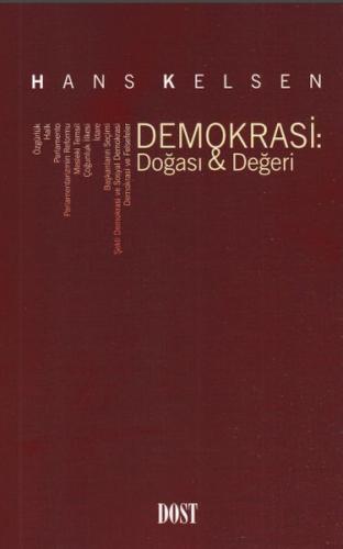 Demokrasi: Doğası & Değeri %10 indirimli Hans Kelsen