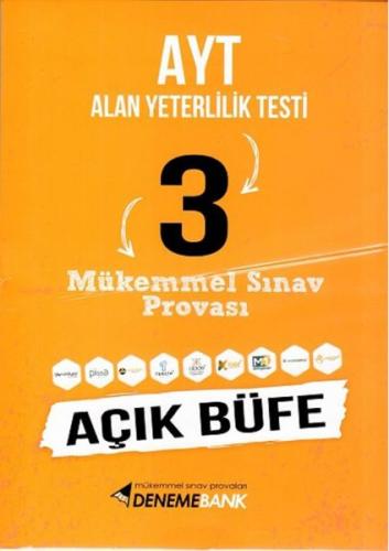 DenemeBank AYT Açık Büfe 3 Mükemmel Sınav Provası Kolektif