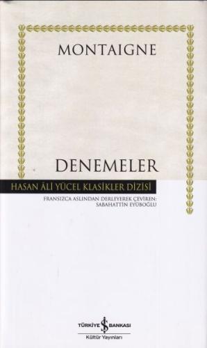 Denemeler - Hasan Ali Yücel Klasikleri (Ciltli) %31 indirimli Michel d