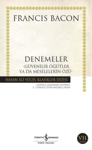 Denemeler - Hasan Ali Yücel Klasikleri %31 indirimli Francis Bacon