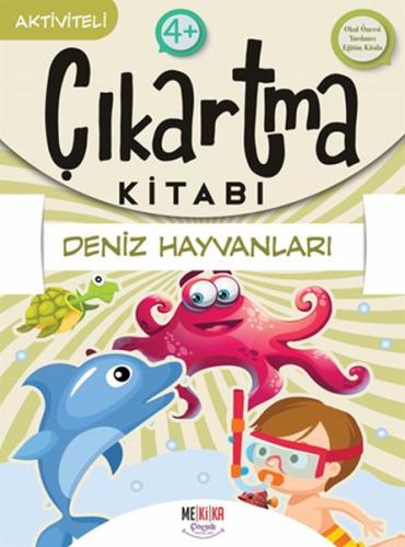 Deniz Hayvanları - Çıkartma Kitabı %25 indirimli Kolektif