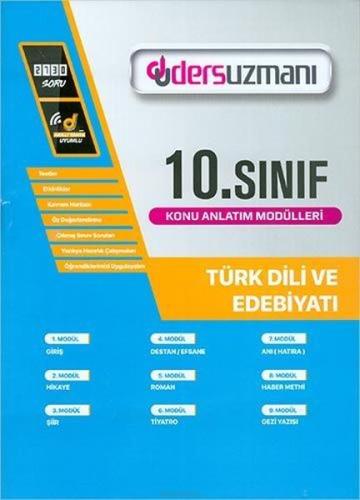 Ders Uzmanı 10. Sınıf Türk Dili ve Edebiyatı Konu Anlatım Modülleri (Y