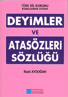 Deyimler ve Atasözleri Sözlüğü %10 indirimli Rüştü Aydoğan