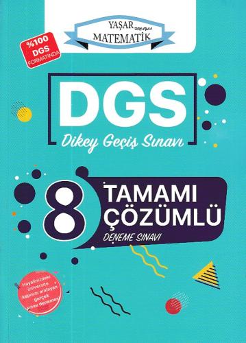 DGS Yaşar Hocayla Matematik Tamamı Çözümlü Deneme Sınavı (Yeni) Yaşar 