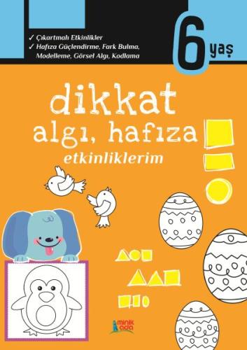 Dikkat Algı, Hafıza Etkinliklerim - 6 yaş %17 indirimli Kolektif