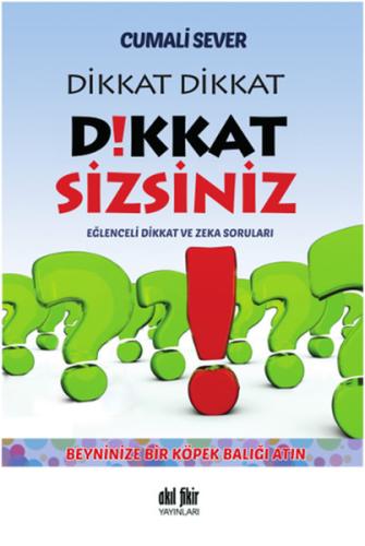 Dikkat Dikkat Dikkat Sizsiniz! %12 indirimli Cumali Sever