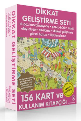 Dikkat Geliştirme Seti - 156 Kart ve Kullanım Kitapçığı Orhan Meriç