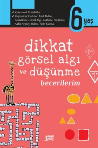 Dikkat, Görsel Algı ve Düşünme Becerilerim - 6 Yaş %17 indirimli Berka