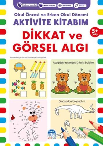 Dikkat ve Görsel Algı 5+ Yaş - Okul Öncesi ve Erken Okul Dönemi Aktivi