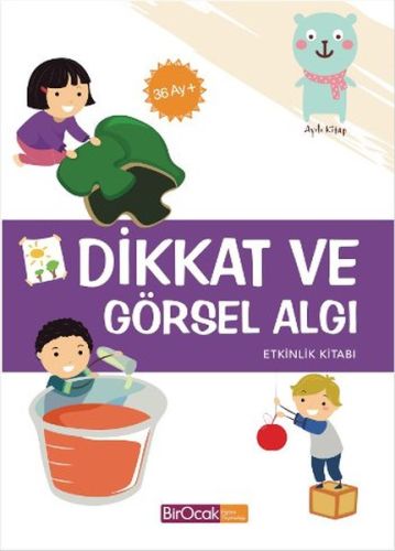 Dikkat ve Görsel Algı Etkinlik Kitabı (36 Ay) Elif Alkan