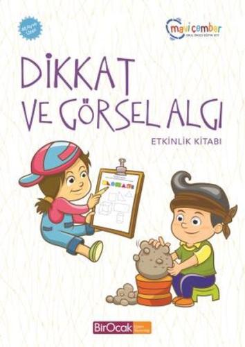 Dikkat Ve Görsel Algı Etkinlik Kitabı - Mavi Çember (48 Ay ve Üzeri) %