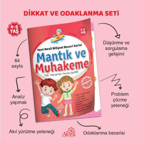 Dikkat Ve Mantık Muhakeme %17 indirimli Psk. Danışman Osman Algın