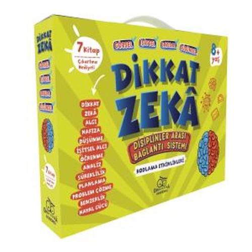 Dikkat - Zeka 2. Sınıf Seti - 8 Yaş (7 Kitap) %20 indirimli Mehmet Tür