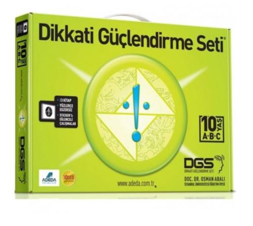 Dikkati Güçlendirme Seti 4. Sınıf 10 Yaş (3 Kitap Karton Kutu Set) Osm