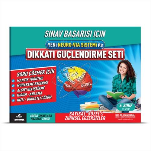 Dikkati Güçlendirme Seti 6. Sınıf – 12 Yaş %25 indirimli Doç.Dr. Osman