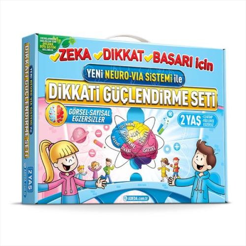 Dikkati Güçlendirme Seti - Anasınıfı –2 Yaş Neuro-Via %25 indirimli Do