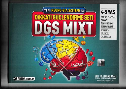 Dikkati Güçlendirme Seti Mıxt 4-5 Yaş Osman Abalı