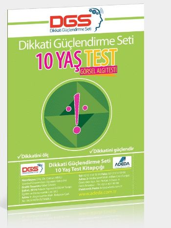 Dikkati Güçlendirme Seti 10 Yaş Test %25 indirimli Doç. Dr. Osman Abal