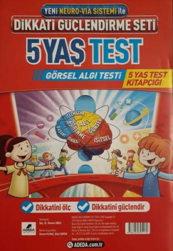 Dikkati Güçlendirme Seti 5 Yaş Test %25 indirimli Doç.Dr. Osman Abalı