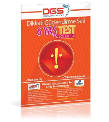 Dikkati Güçlendirme Seti 6 Yaş Test %25 indirimli Doç. Dr. Osman Abalı