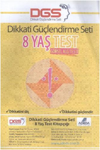 Dikkati Güçlendirme Seti 8 Yaş Test %25 indirimli Doç. Dr. Osman Abalı