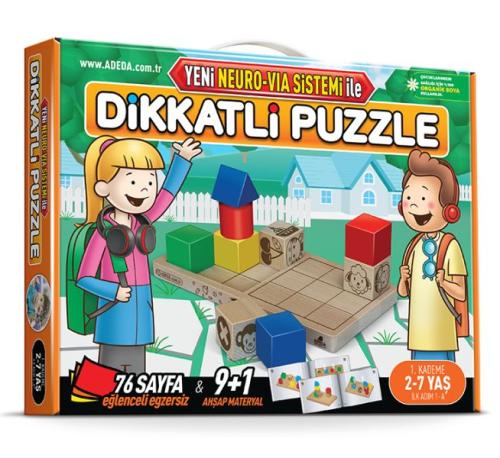 Puzzle İlk Adım (2-7 yaş ) %25 indirimli Doç.Dr. Osman Abalı