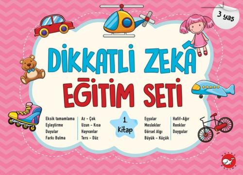 Dikkatli Zeka Eğitim Seti 1. Kitap 3 %23 indirimli Neşe Duran