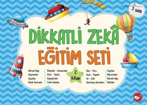 Dikkatli Zeka Eğitim Seti 2. Kitap 3 %23 indirimli Neşe Duran