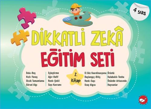 Dikkatli Zekâ Eğitim Seti 2. Kitap (4 Yaş) %23 indirimli Neşe Duran