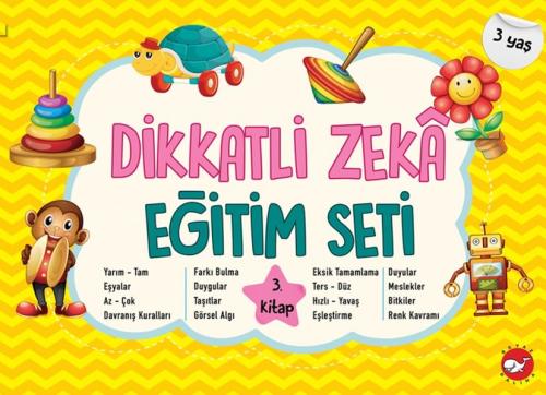 Dikkatli Zeka Eğitim Seti 3. Kitap 3 %23 indirimli Neşe Duran