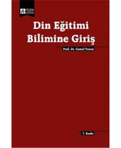 Din Eğitimi Bilimine Giriş Cemal Tosun