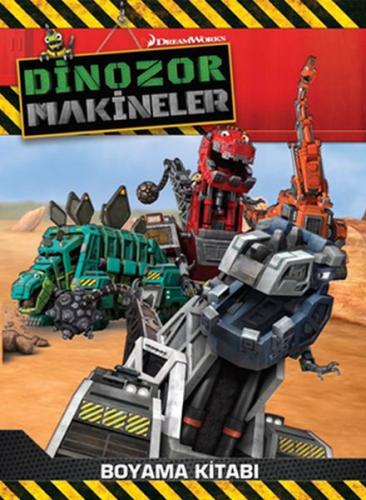 Dinozor Makineler - Boyama Kitabı %10 indirimli Kolektif