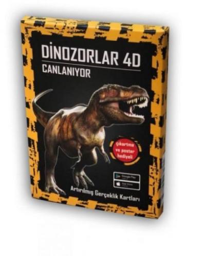 Dinozorlar 4D Canlanıyor - Artırılmış Gerçeklik Kartları Kolektif