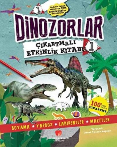 Dinozorlar Çıkartmalı Etkinlik Kitabı 1 %17 indirimli Penny Worms