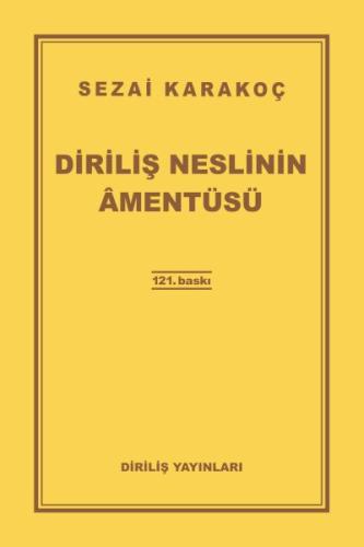 Diriliş Neslinin Amentüsü %13 indirimli Sezai Karakoç