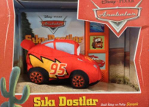 Disney Arabalar Sıkı Dostlar / Sesli Kitap ve Pelüş Şimşek %10 indirim