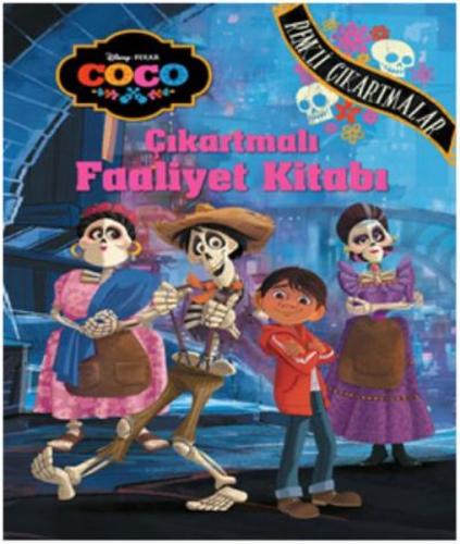 Disney Coco Çıkartmalı Faaliyet Kitabı Kolektif