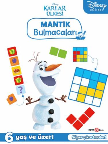 Disney Eğitsel Karlar Ülkesi Çıkartmalı Mantık Bulmacaları %15 indirim