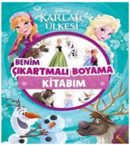 Disney Karlar Ülkesi Benim Çıkartmalı Boyama Kitabım %10 indirimli Kol