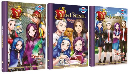 Disney Manga Yeni Nesil Özlü Kötüler Üçlemesi 3 Kitap Set %15 indiriml