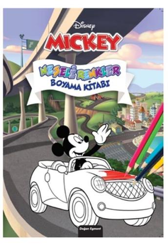 Disney Mickey Neşeli Renkler Boyama Kitabı %10 indirimli Kolektıf