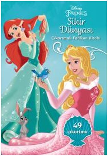 Disney Prenses Sihir Dünyası Çıkartmalı Faaliyet Kitabı %10 indirimli 