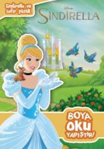 Disney Sindirella ve Safir Yüzük - Boya Oku Yapıştır %10 indirimli Kol