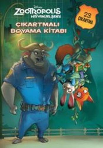 Disney Zootropolis Hayvanlar Çıkartmalı Boyama Kitabı %10 indirimli Ko