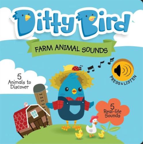 Ditty Bird: Farm Animal Sounds (Sesli Kitap) Ditty Bird