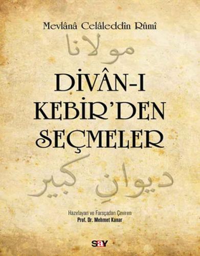 Divânı Kebir'den Seçmeler Mevlana Celaleddin-i Rumi